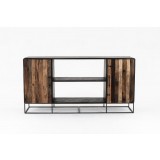 Nova Solo Rustika Sideboard 2 Doors Open Shelving