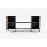 Nova Solo Rustika Sideboard 2 Doors Open Shelving