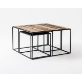 Nova Solo Rustika Nesting Coffee Table Set 