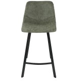 LumiSource Outlaw Counter Stool - Set of 2 - GREEN - Front
