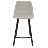 LumiSource Outlaw Counter Stool - Set of 2 - GREY - Front