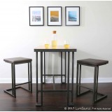 LumiSource Roman Counter Stool - Set of 2 - Lifestyle