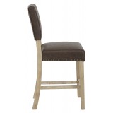 Carson Counter Stool - Elite Espresso Bonded - Side