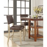 Carson Counter Stool - Elite Espresso Bonded - Back