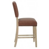 Carson Counter Stool - Elite Saddle Bonded - Side