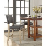 Carson Counter Stool - Elite Pewter Bonded - Actual