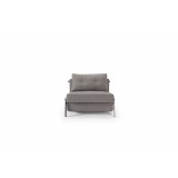 Cubed 02 Chair In Mixed Dance Gray Fabric - 