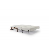 Cubed 02 Chair In Dark Wood Legs - Fully Reclined