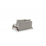 Cubed 02 Chair In Dark Wood Legs -Back