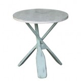 Chesapeake Two Tone Paddles Accent Table