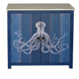 Ocotopus 2 Door Deep Blue Cabinet