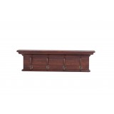 Nova Solo Toscana 4-Hook Coat Rack - Front