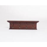 Nova Solo Toscana 4-Hook Coat Rack - Front