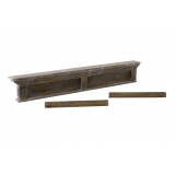 Natural Wash - Nova Solo Halifax 8-Hook Coat Rack - Disassembled