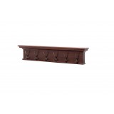 Nova Solo Toscana 6-Hook Coat Rack - Angled