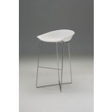 Paraiso Bar Stool White - Angled View