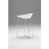 Paraiso Bar Stool White - Back Angle