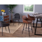 LumiSource Clubhouse Dining Chair - Set of 2 - Lifestyle