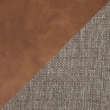 LumiSource Outlaw Two-Tone Chair - Set of 2 - BROWN - Swatch