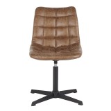 LumiSource Quad Chair - LIGHT BROWN - Front
