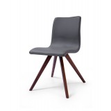 Olga Dining Chair Gray - Front
