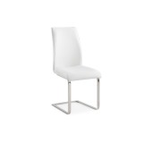 Whiteline Modern Living Katrina Dining Chair - White
