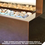 Gardenfall Etched Bamboo Water Fountain - Bottom Edge