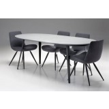 Willam Dining Chair Dark Grey Cashmere - Lifestyle
