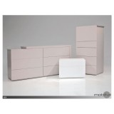 Vex Double Dresser Matte Stone