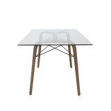 LumiSource Trilogy Dining Table - Side