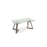 Whiteline Modern Living Delta Extendable Dining Table - Grey Oak