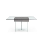 Whiteline Modern Living Roxana Dining Table - Grey Oak