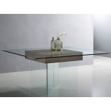 Whiteline Modern Living Roxana Dining Table - Walnut