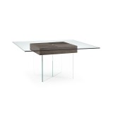 Whiteline Modern Living Roxana Dining Table - Walnut