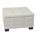 Detour Strap Ottoman - Cream