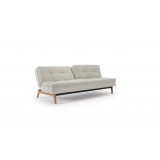 Splitback Dublexo Elk Sofa in Oak Lacquer - Semi-Reclined