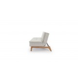 Splitback Dublexo Elk Sofa in Oak Lacquer - Side Angled