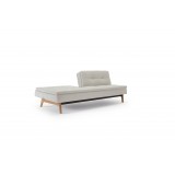 Splitback Dublexo Elk Sofa in Oak Lacquer - Half Reclined