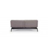 Splitback Dublexo Elk Sofa in Black Lacquer - Back