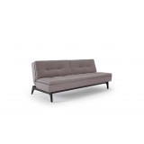 Splitback Dublexo Elk Sofa in Black Lacquer - Angled