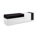 Esther Tv Unit All In White - Angled