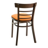 European Beechwood Wood Dining Chair - ECO-05S - Back