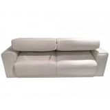 Eden Sofabed - Light Grey - Front and Folded