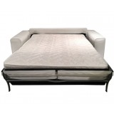 Eden Sofabed - White - Bed Folded