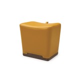 Bellini Modern Living Electra Ottoman - YELLOW