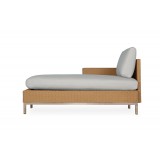 Elements Right Arm Chaise With Loom Back - Angled