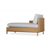 Elements Right Arm Chaise With Loom Back - Angled