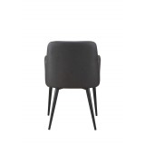 Dining Chair Black - Back
