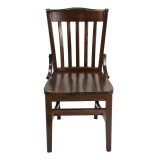 European Beechwood Wood Dining Chair - FLS-02S -Front