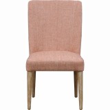 Moe's Home Collection Indiana Dining Chair - Set of 2 - Pink - Front